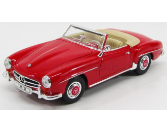 MERCEDES-BENZ SL-Class 190SL Spider Cabriolet Soft-Top Open (1957), red