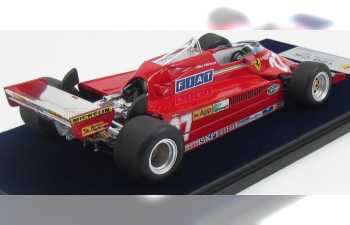 FERRARI F1 126ck №27 Winner Gp Spanish (1981) Gilles Villeneuve, Red