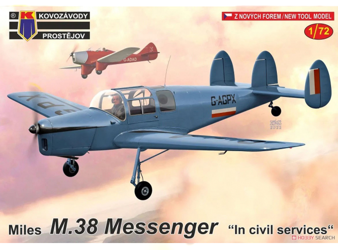 Сборная модель Miles M.38 Messenger „In civil services“