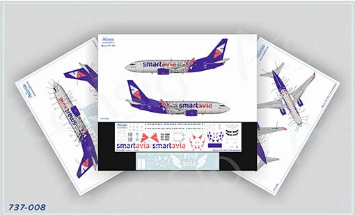 Декаль для Boeing 737-700 Smartavia