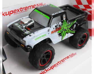 RC EXTREME X-team Pick-up Bigfoot Monster 4x4 Truck (2019), White Green Black