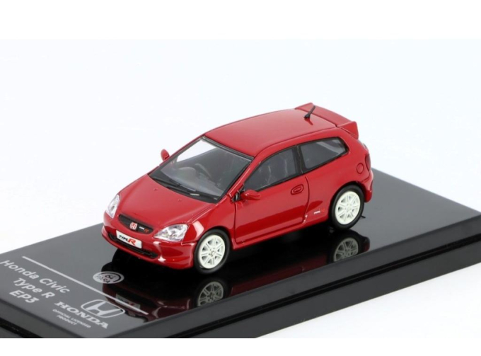 Honda Civic Type R EP3 2001 RHD Honda Civic Type R - kovový model auta 1/64