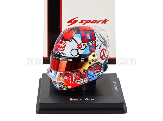 BELL HELMET F1 Esteban Ocon Team Moneygram HAAS №31 Miami GP (2025)