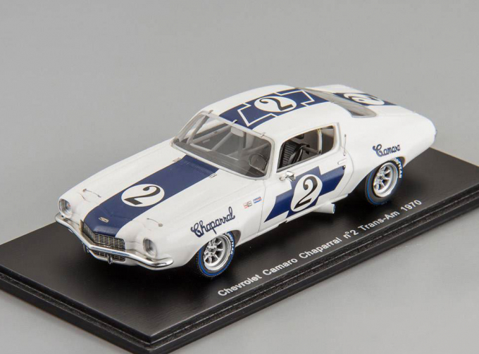 CHEVROLET Camaro Chaparral #2 Trans-Am (1970), white