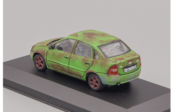 Lada Kalina, зеленый