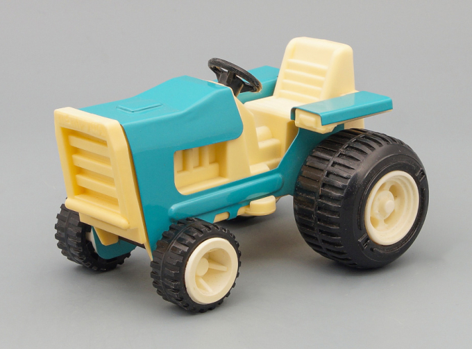 Игрушка Трактор Петрушка, синий / желтый