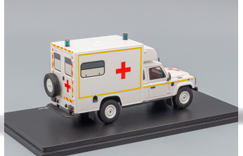 LAND ROVER DEFENDER 130 PICK-UP CLOSED SANITARIE AMBULANCE (1986)