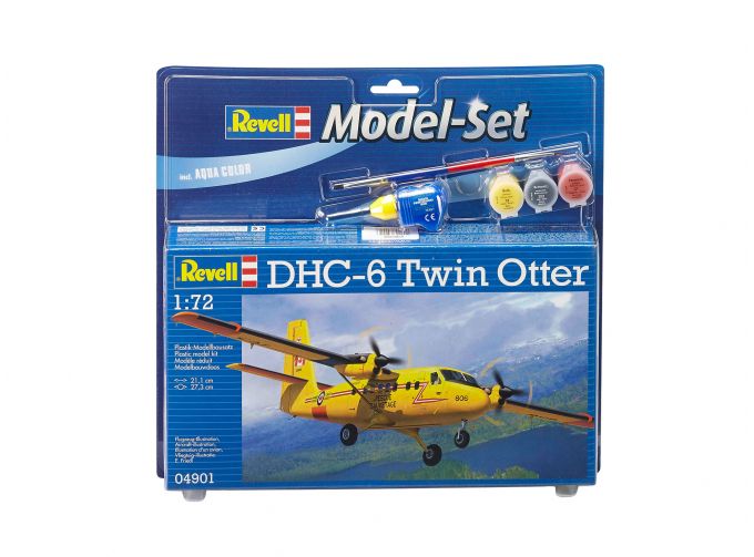 Сборная модель Самолет Пассажирский DHC-6 Twin Otter (подарочный набор)