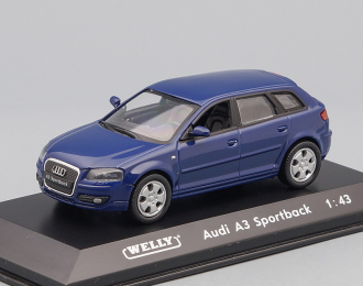 AUDI A3 Sportback, blue