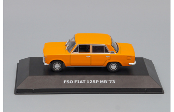 FIAT 125P MR'73, Kultowe Legendy FSO 12, yellow