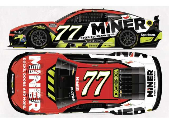 CHEVROLET #77 Carson Hocevar *Miner*, various 2026