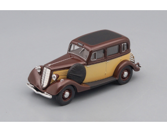 Горький М1 такси, коричневый с бежевым