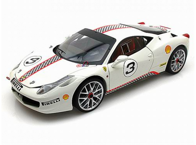 FERRARI 458 Italia Challenge, white