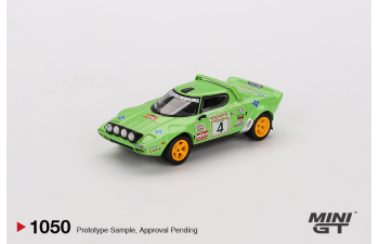 LANCIA Stratos HF #4 Spanish Rally Champion 1979, green