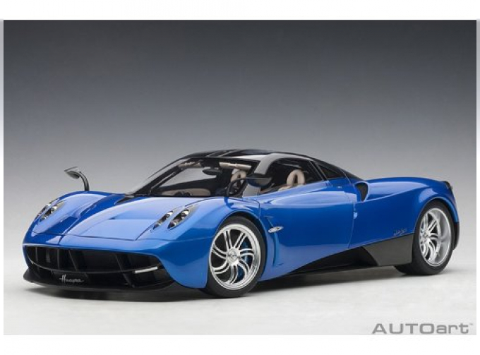 Pagani Huayra 2011 синий металлик с черной крышей