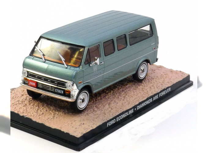 FORD Econoline James Bond Diamonds are forever, light blue-metallic