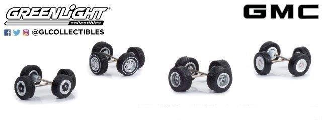 набор "Wheel & Tire Packs Series 6" 4 комплекта колес GMC Trucks 