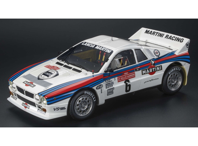 LANCIA 037 Martini Racing №6 Winner Rally San Remo (1983) Markku Alen - Ilkka Kivimaki