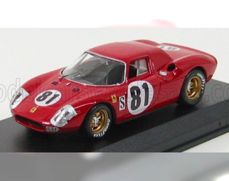 FERRARI 250lm N 81 Daytona 1968 Piper - Gregory, Red