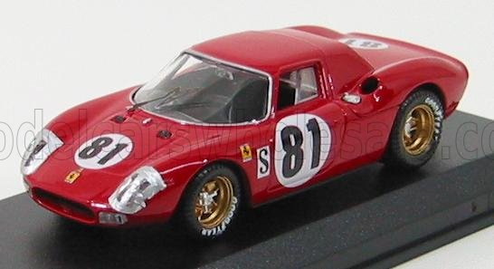 FERRARI 250lm N 81 Daytona 1968 Piper - Gregory, Red
