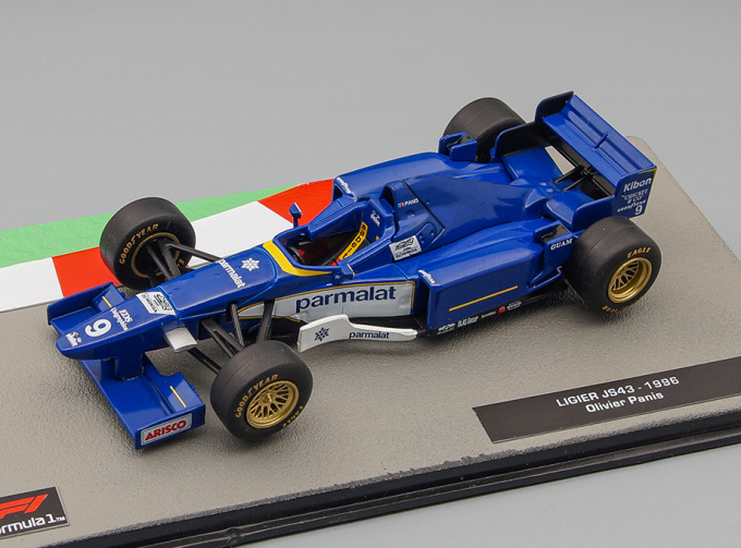 LIGIER JS43 Оливье Паниса (1996), Formula 1 Auto Collection 57