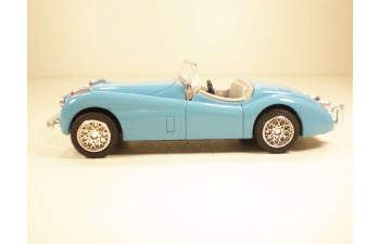 JAGUAR XK-120 Roadster, Oldtimer Collection, blue