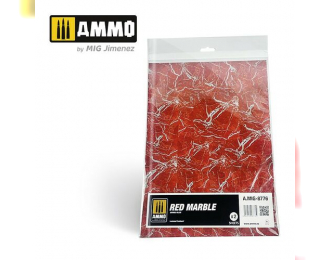 Red Marble. Sheet of Marble – 2 pcs.