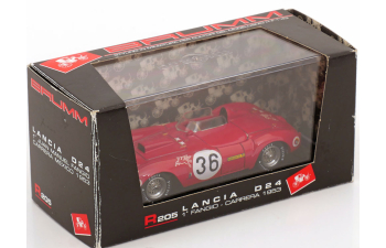 LANCIA D24 N 36 Spider Winner Rally Carrera Panamericana 1953 Juan Manuel Fangio, Red