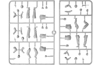 Сборная модель немецкий бронетранспортерный экипаж / German Afv Crew Military Figures