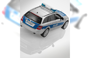 MERCEDES-BENZ C-Class Estate Polizei S204 (2011), silver iridium