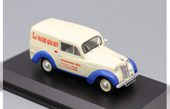 RENAULT Juva 4 фургон La Vache Qui Rit 1952, creme / blue