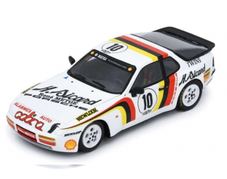 PORSCHE 944 Turbo №10 Cup Champion France (1987) Rene Metge, White