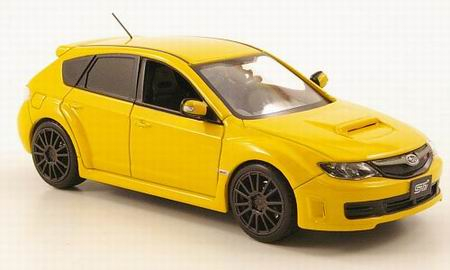SUBARU Impreza WRX STI Spec C (2009), yellow