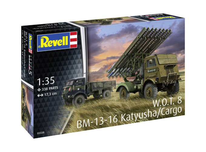 Сборная модель БМ-13-16 Катюша W.O.T.