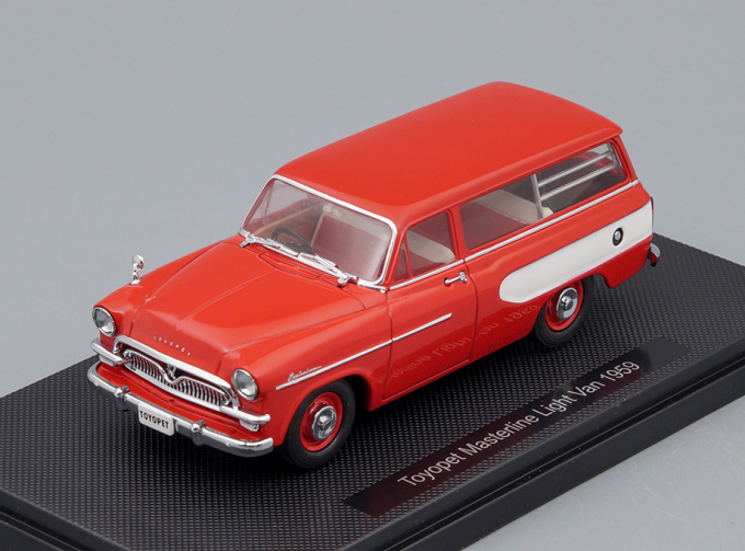 TOYOPET Masterline Light Van (1959), red / white