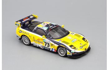 (Уценка!) CHEVROLET Corvette C5R 73 Le Mans 2007, yellow