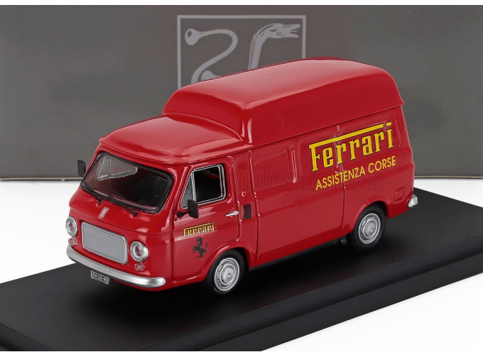FIAT 238 Van Tetto Alto High Roof Assistenza Corse Ferrari (1978), Red