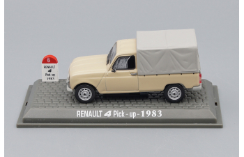 RENAULT 4 Pick-Up (1983), beige / grey