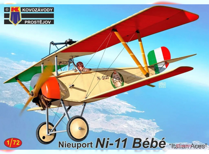 Сборная модель Nieuport Ni-11 Bébé - "Italian Aces"