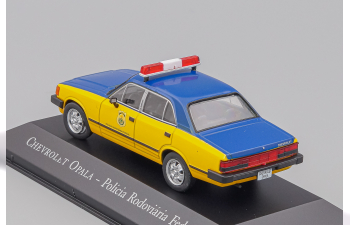 CHEVROLET Opala Policia Rodoviaria Federal 1988, yellow / blue