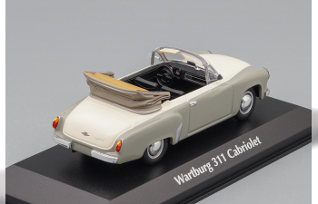 WARTBURG A 311 CABRIOLET - 1958 - GREY/WHITE
