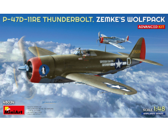 Сборная модель DRAGON WINGS P-47d-11re Thunderbolt Airplane Military 1942