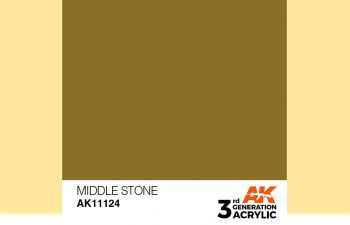 Краска акриловая 3rd Generation Middle Stone 17ml