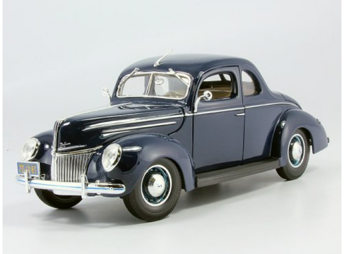 FORD Deluxe Coupe 1939, синий