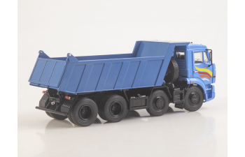 КАМАЗ 6540 самосвал, синий