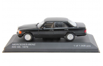 MERCEDES-BENZ 500 SE W126 (1979), metallic black