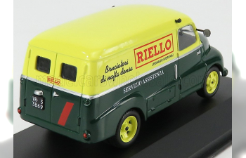 FIAT 615 Furgone Van Riello 1953, Green Yellow