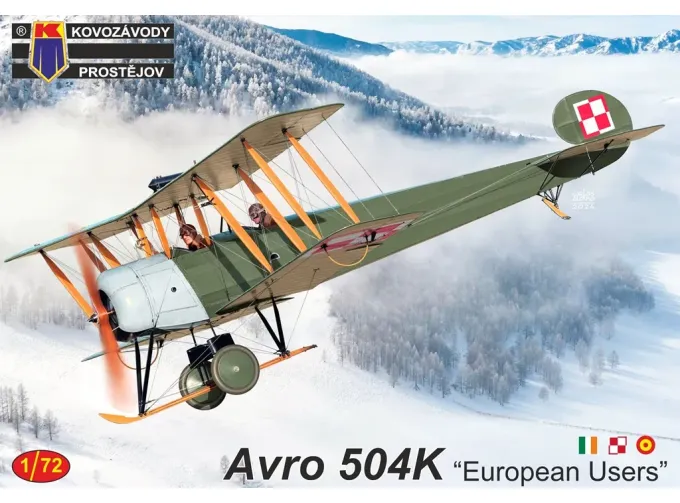 Сборная модель Avro 504K “European Users”