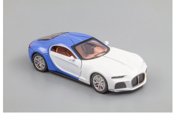 BUGATTI Atlantic (2020), бело-голубой