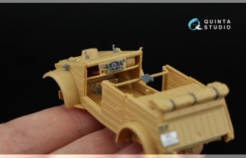 3D Декаль интерьера кабины Kubelwagen Type 82 (Tamiya) (с 3D-печатными деталями)